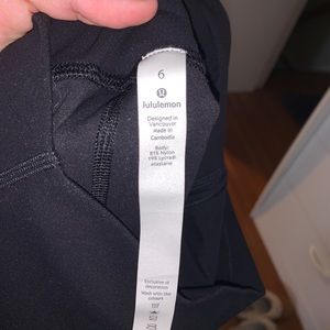Lulu lemon leggings. New without tags.size 6